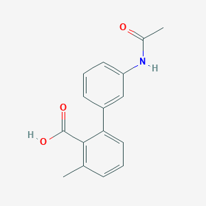 2-(3-Acetylaminophenyl)-6-methylbenzoic acid, 95%