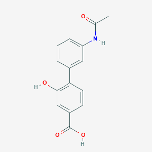 4-(3-Acetylaminophenyl)-3-hydroxybenzoic acid, 95%