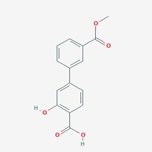 2-Hydroxy-4-(3-methoxycarbonylphenyl)benzoic acid, 95%