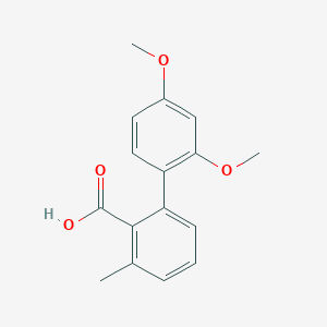 2-(2,4-Dimethoxyphenyl)-6-methylbenzoic acid, 95%