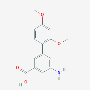 3-Amino-5-(2,4-dimethoxyphenyl)benzoic acid, 95%