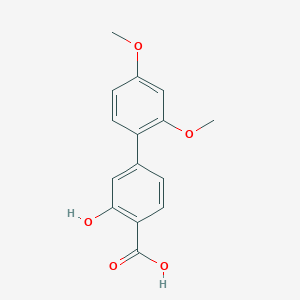 4-(2,4-Dimethoxyphenyl)-2-hydroxybenzoic acid, 95%