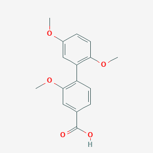 4-(2,5-Dimethoxyphenyl)-3-methoxybenzoic acid