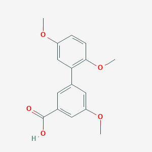 3-(2,5-Dimethoxyphenyl)-5-methoxybenzoic acid