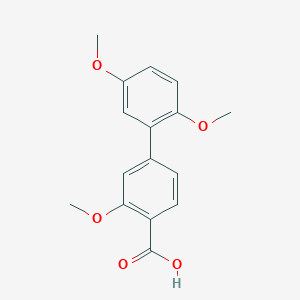 4-(2,5-Dimethoxyphenyl)-2-methoxybenzoic acid