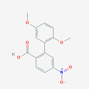 2-(2,5-Dimethoxyphenyl)-4-nitrobenzoic acid