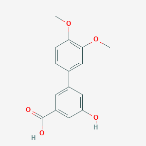 3-(3,4-Dimethoxyphenyl)-5-hydroxybenzoic acid