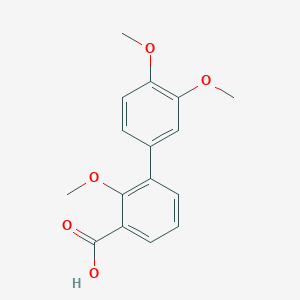 3-(3,4-Dimethoxyphenyl)-2-methoxybenzoic acid, 95%