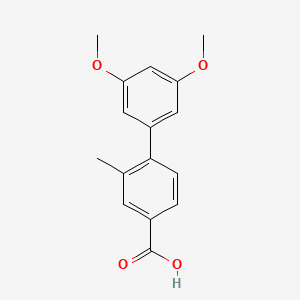 4-(3,5-Dimethoxyphenyl)-3-methylbenzoic acid