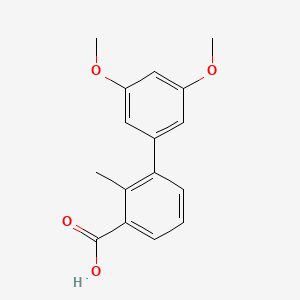 3-(3,5-Dimethoxyphenyl)-2-methylbenzoic acid