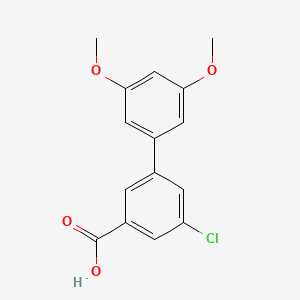 5-Chloro-3-(3,5-dimethoxyphenyl)benzoic acid