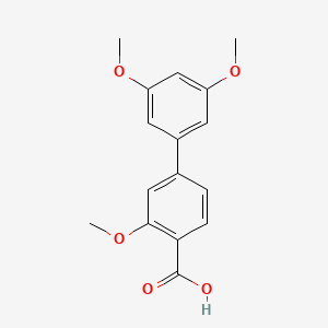 4-(3,5-Dimethoxyphenyl)-2-methoxybenzoic acid