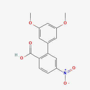 2-(3,5-Dimethoxyphenyl)-4-nitrobenzoic acid