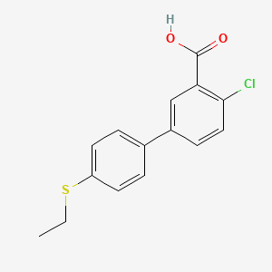 2-Chloro-5-(4-ethylthiophenyl)benzoic acid