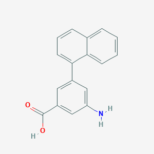 3-Amino-5-(naphthalen-1-yl)benzoic acid, 95%