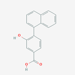 3-Hydroxy-4-(naphthalen-1-yl)benzoic acid, 95%