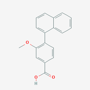 3-Methoxy-4-(naphthalen-1-yl)benzoic acid, 95%