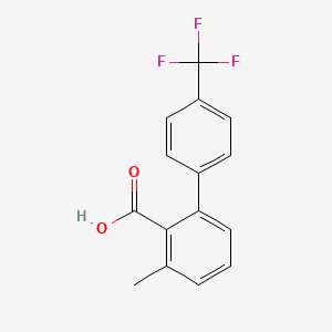 6-Methyl-2-(4-trifluoromethylphenyl)benzoic acid, 95%