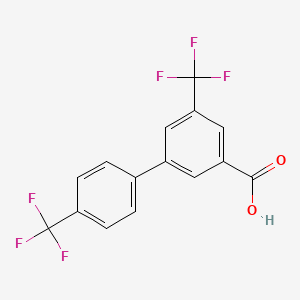 3-(4-Trifluoromethylphenyl)-5-trifluoromethylbenzoic acid, 95%