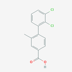 4-(2,3-Dichlorophenyl)-3-methylbenzoic acid, 95%