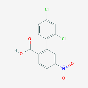 2-(2,4-Dichlorophenyl)-4-nitrobenzoic acid, 95%