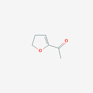 molecular formula C6H8O2 B064094 2-Acetyl-4,5-dihydrofuran CAS No. 165954-90-5