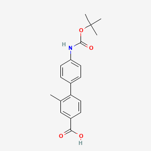 4-(4-BOC-Aminophenyl)-3-methylbenzoic acid, 95%