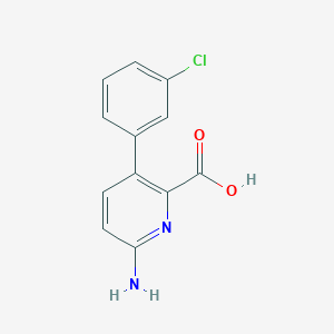 6-Amino-3-(3-chlorophenyl)picolinic acid, 95%
