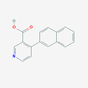 4-(Naphthalen-2-yl)nicotinic acid, 95%