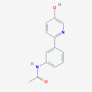 2-(3-Acetylaminophenyl)-5-hydroxypyridine, 95%