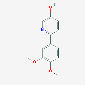 2-(3,4-Dimethoxyphenyl)-5-hydroxypyridine, 95%