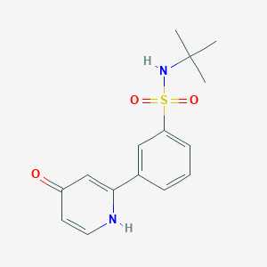 2-(3-t-Butylsulfamoylphenyl)-4-hydroxypyridine