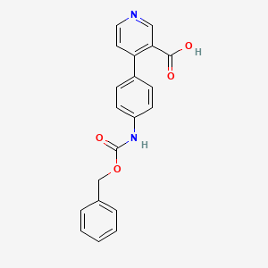 4-(4-Cbz-Aminopheny)nicotinic acid