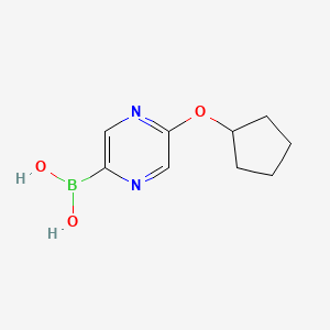 5-(Cyclopentoxy)pyrazine-2-boronic acid