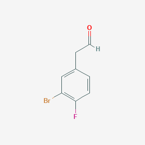 2-(3-Bromo-4-fluorophenyl)acetaldehyde