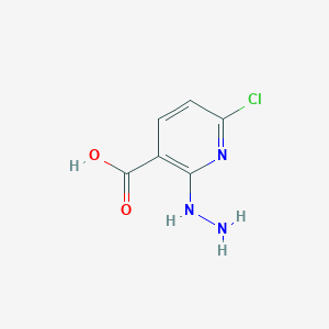 6-chloro-2-hydrazinylpyridine-3-carboxylic acid