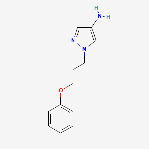 1-(3-Phenoxypropyl)-1H-pyrazol-4-amine