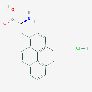 molecular formula C19H16ClNO2 B6416536 H-D-Ala(1-Pyn)-OH HCl CAS No. 96037-95-5