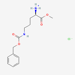 molecular formula C14H21ClN2O4 B6416554 H-D-Orn(Z)-OMe HCl CAS No. 2308529-93-1