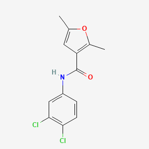 molecular formula C13H11Cl2NO2 B6416883 N-(3,4-dichlorophenyl)-2,5-dimethylfuran-3-carboxamide CAS No. 915935-09-0