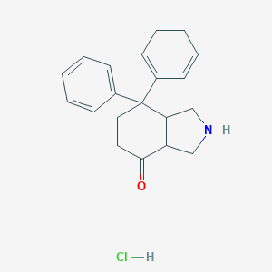 B064169 7,7-Diphenylhexahydro-1H-isoindol-4(2H)-one hydrochloride CAS No. 169104-86-3