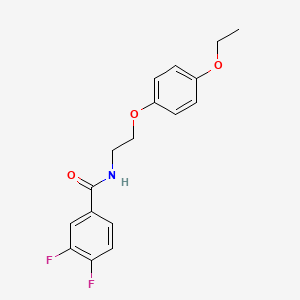 N-[2-(4-ethoxyphenoxy)ethyl]-3,4-difluorobenzamide