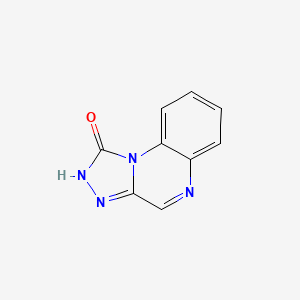molecular formula C9H6N4O B6419920 1H,2H-[1,2,4]triazolo[4,3-a]quinoxalin-1-one CAS No. 19848-93-2
