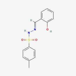 N'-[(E)-(2-hydroxyphenyl)methylidene]-4-methylbenzene-1-sulfonohydrazide