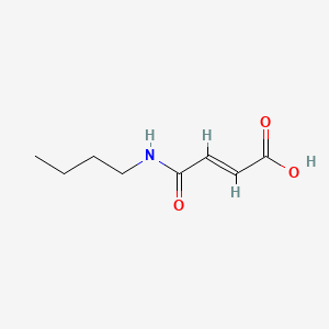 molecular formula C8H13NO3 B6421361 (2E)-3-(butylcarbamoyl)prop-2-enoic acid CAS No. 4733-76-0