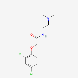 molecular formula C14H20Cl2N2O2 B6422272 2-(2,4-dichlorophenoxy)-N-[2-(diethylamino)ethyl]acetamide CAS No. 47085-76-7