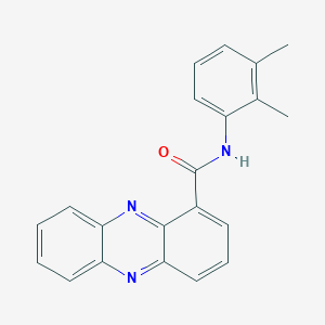 molecular formula C21H17N3O B6422390 N-(2,3-dimethylphenyl)phenazine-1-carboxamide CAS No. 300570-81-4