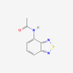 molecular formula C8H7N3OS B6423184 N-(2,1,3-benzothiadiazol-4-yl)acetamide CAS No. 16540-61-7