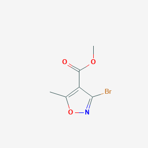 B064260 Methyl 3-bromo-5-methylisoxazole-4-carboxylate CAS No. 188686-98-8