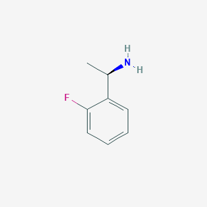 molecular formula C8H10FN B064289 (R)-1-(2-氟苯基)乙胺 CAS No. 185545-90-8